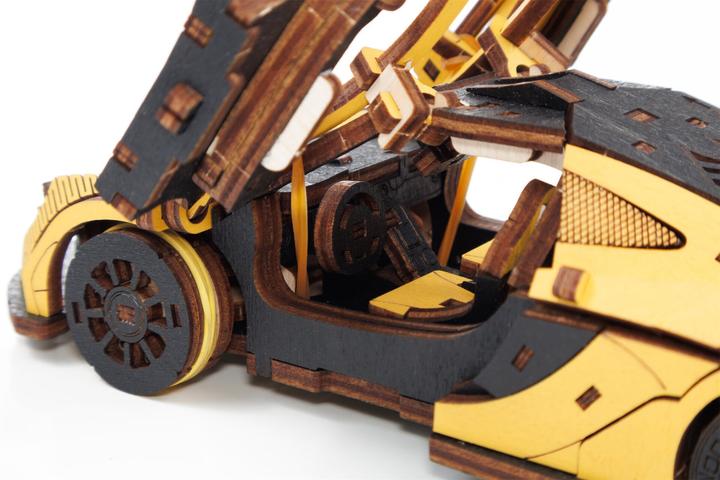 Produktbild Eco Wood Art Rennwagen - 3D Holzbausatz