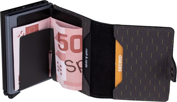 Actual product image Secrid Twinwallet Optical Grey Yellow