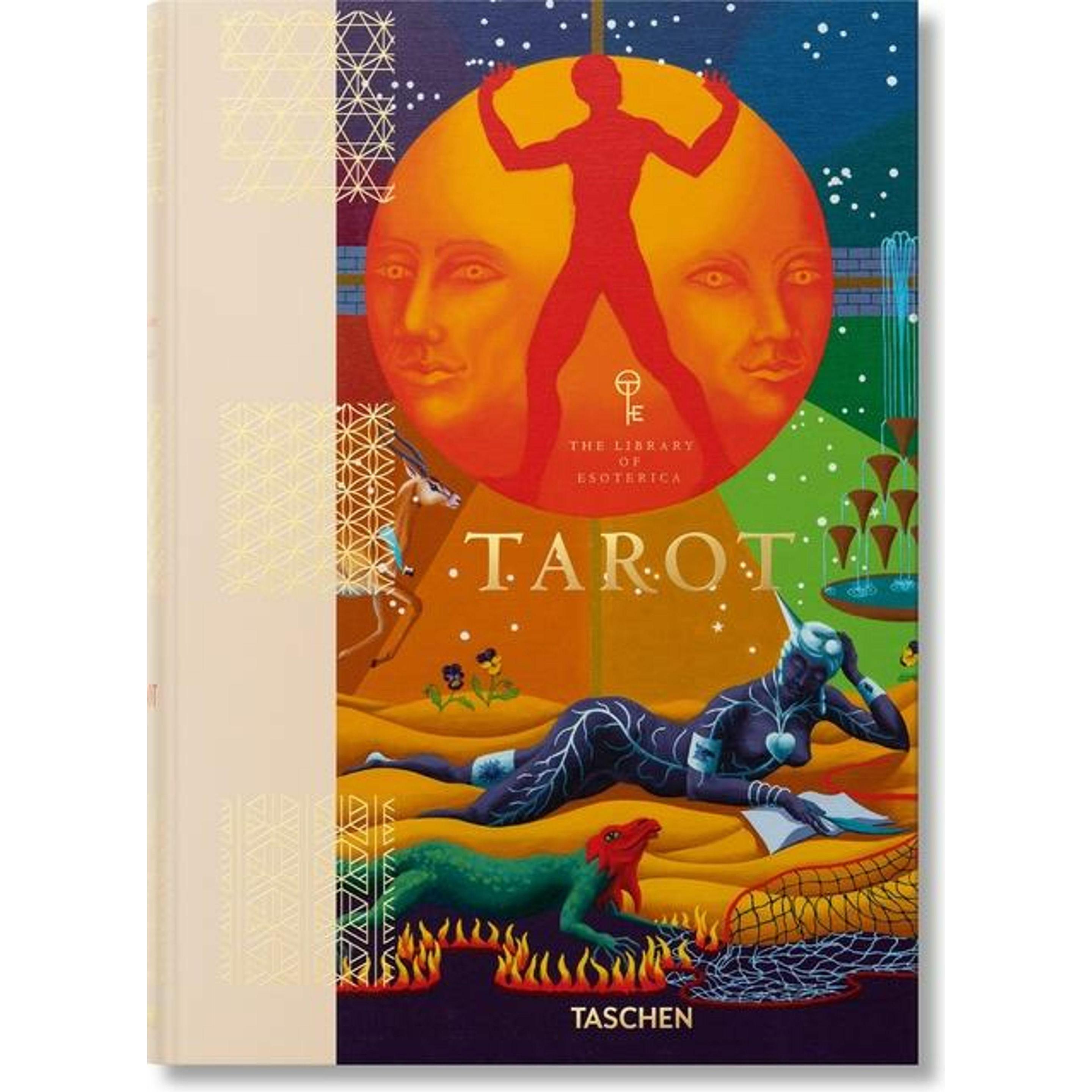 Tarot. La Biblioteca de Esoterismo, Ratgeber von Johannes Fiebig, Jessica Hundley, Marcella Kroll