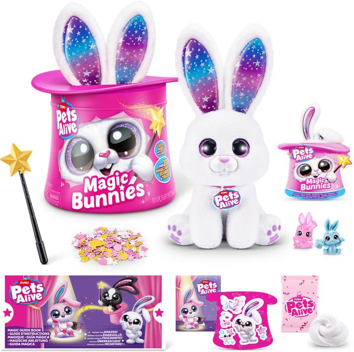 Actual product image Zuru Pets Alive Magic Bunny (33 cm)