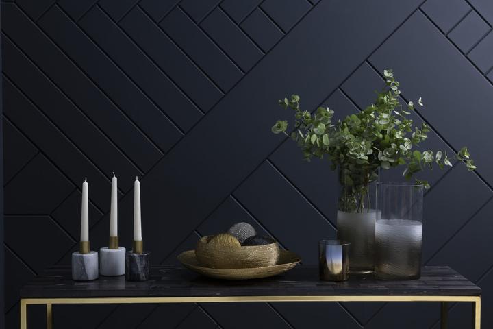 Produktbild Fifty five south Marmor Kerzenständer Lamonte - Grey