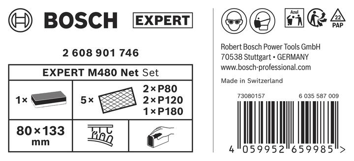 Produktbild Bosch Professional Zubehör EXPERT Dual Density Block 80x133 mm (80, 120, 180)