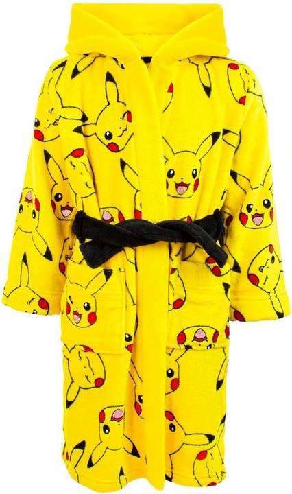 Actual product image Pokémon Children/Kids Pikachu Front Pocket Robe (110)