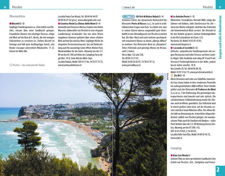 Image du produit Guide de voyage Pouilles, Gargano, Salento (Allemand, Peter Amann, 2021)