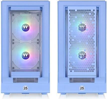 Produktbild Thermaltake Ceres 350 MX Hydrangea Blue (Mini-ITX, ATX, E-ATX, mATX)