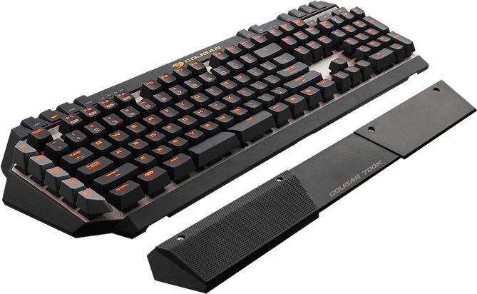 Productafbeelding Cougar 700K Gaming MX Rood, DE Lay-out zwart (DE, Bedraad)