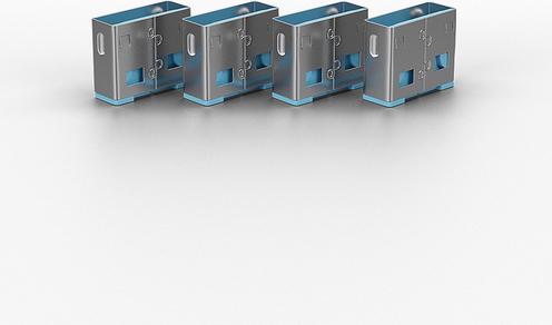 Produktbild Lindy USB Port Locker Starterset