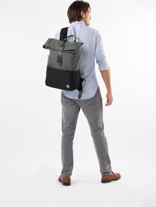 Immagine prodotto YLX Zaino per corriere Zaino per computer portatile Scuola aziendale realizzato con bottiglie in PET