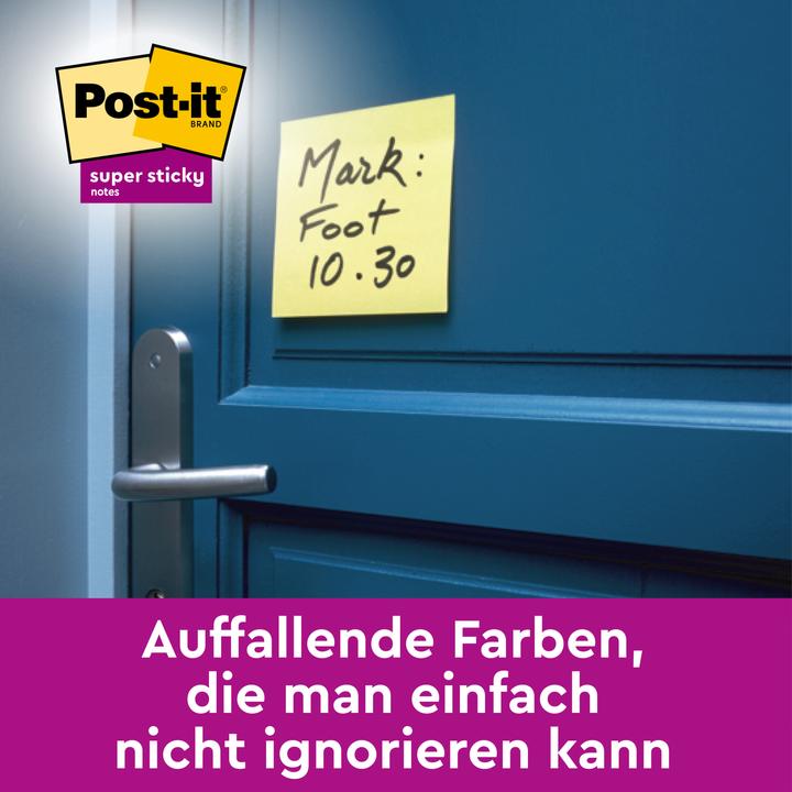 Actual product image Post-it Super Sticky (7.6 x 7.6 cm)