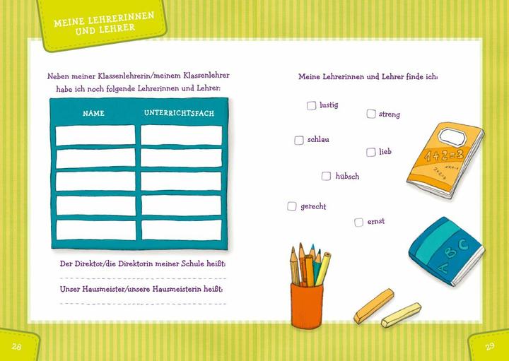Produktbild Mein erster Schultag (Mädchen) (Deutsch, Loewe Eintragbücher, Steffi Wöhner, 2017)