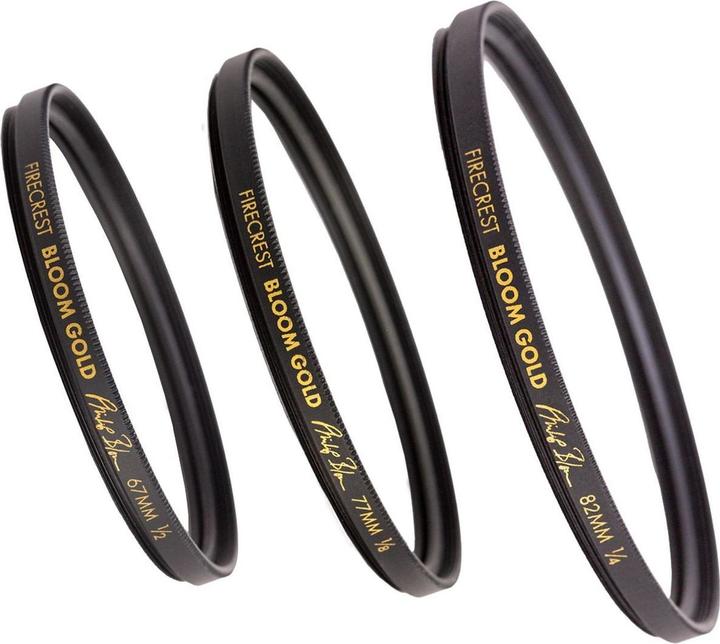 Actual product image Formatt Hitech Firecrest Bloom Gold 1/2 49mm (Black Ring) (FH-FCBGH49B) (49 mm, Effect filter)