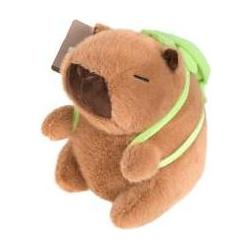 Dalprint Plüsch-Capybara mit Rucksack, 23 cm (23 cm)