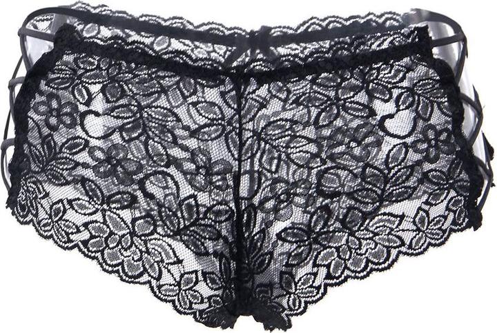 Actual product image Christine Le Duc Spitzen Pantie schwarz (XS, S)