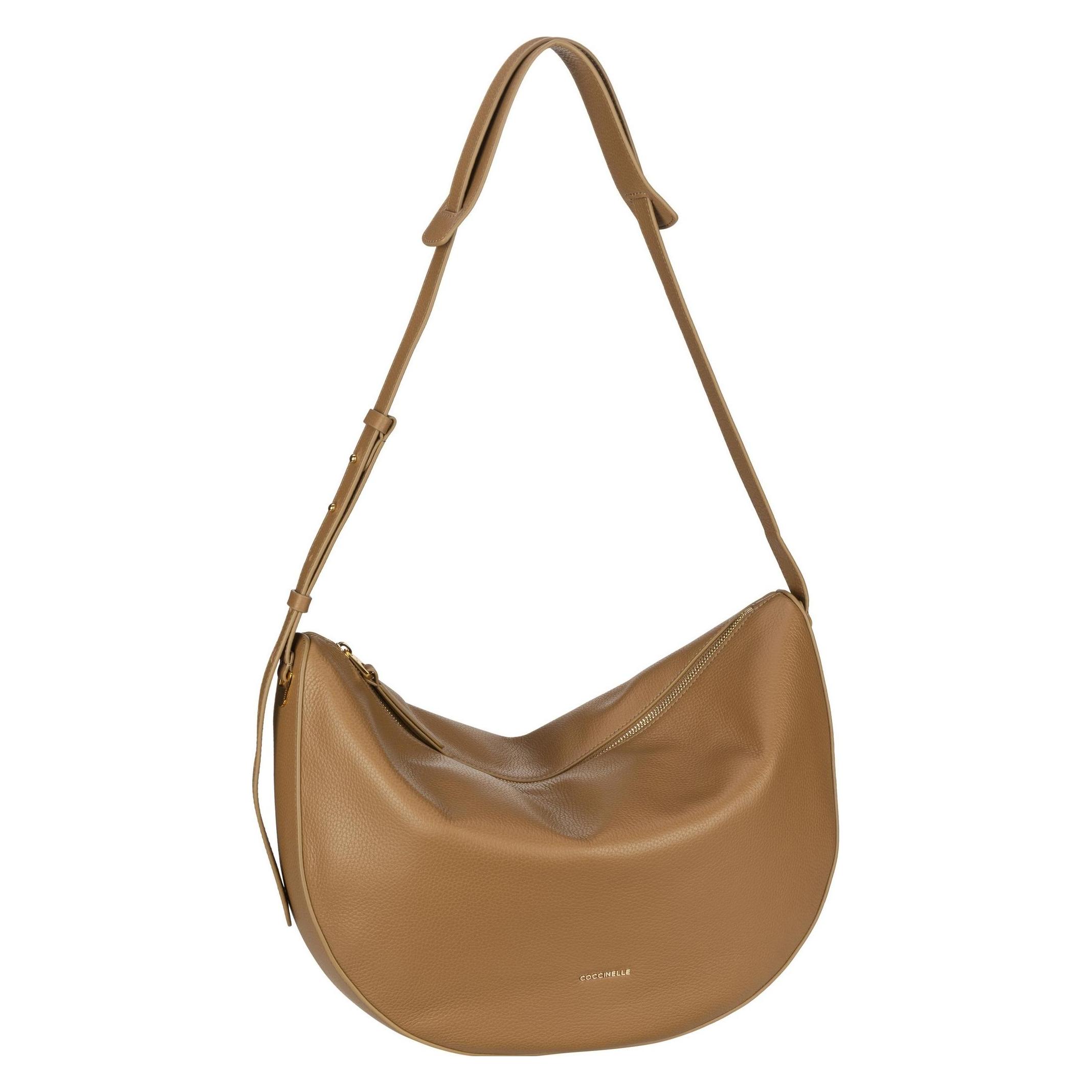 Coccinelle, Damen, Handtasche, Beuteltasche Lea 1303, Braun