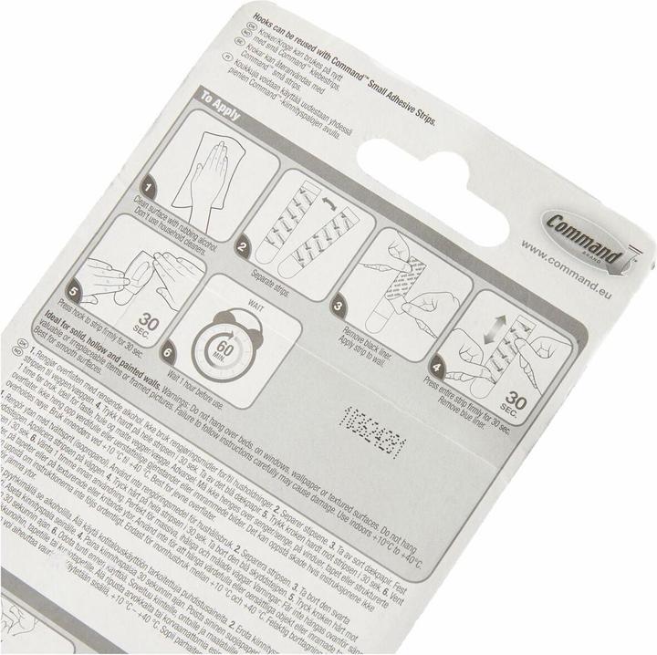 Produktbild 3M Plastik-Haken für verschiedene Zwecke, transparent