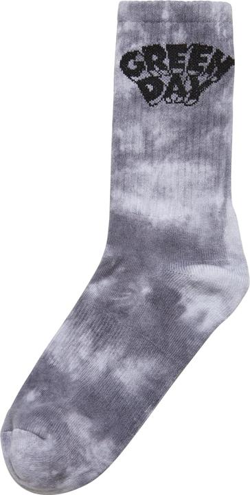 Actual product image Merchcode Green Day Tie Die Socks 2-Pack - 139833 (pack of 2, 43 - 46)