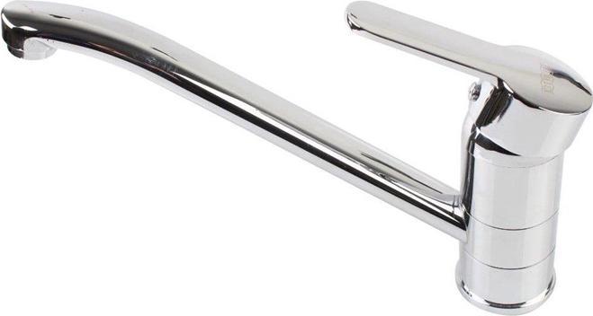 Thema_lux Keukenkraan Df3007 Lang Verouderd Messing