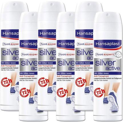 Image du produit Hansaplast Fussspray Silver Active (Déodorants & poudre pour les pieds, 150 ml)