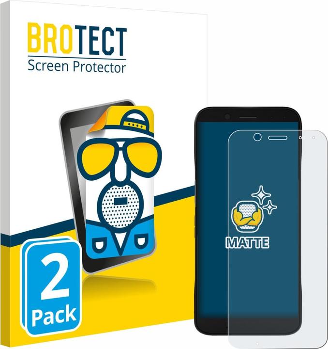 Produktbild BROTECT Entspiegelungsfolie für Datalogic Memor 17 HC Displayschutz Displayschutzfolie Folie Matt