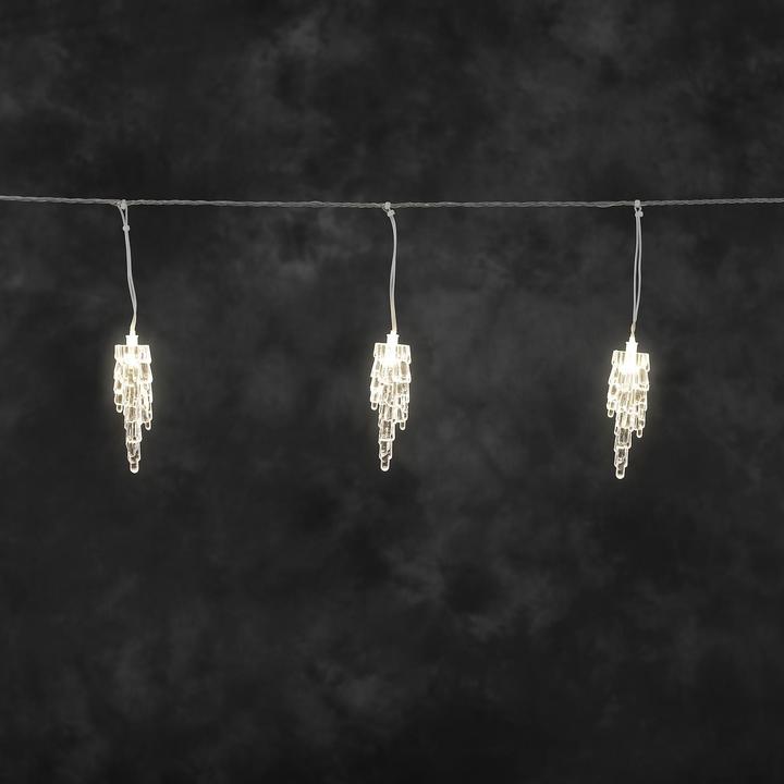 Actual product image Konstsmide LED light curtain icicle (9 m)