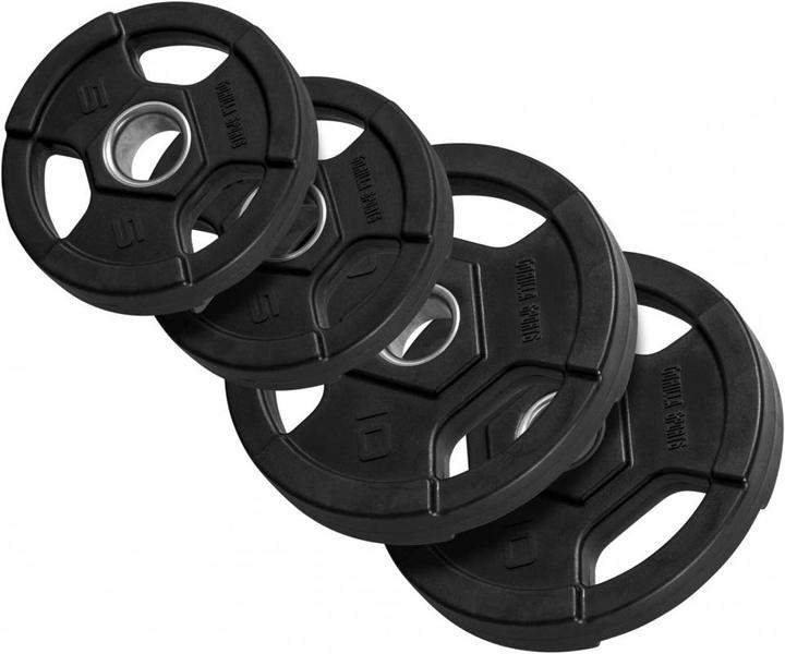 Gorilla Sports Hantelscheiben (2 x 10 kg, 2 x 5 kg)