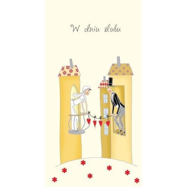 Teka DL-Hochzeitskarte (1 Stk.) (47997011)