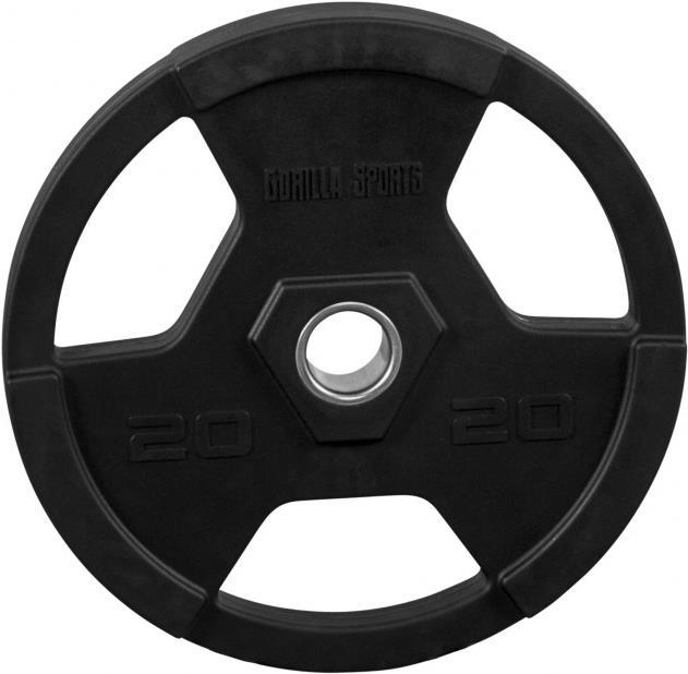 Immagine prodotto Gorilla Sports Piastre di peso (1 x 20 kg)