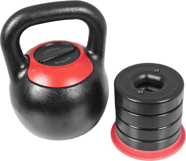 Actual product image Gorilla Sports Kettlebell adjustable (4 x 2 kg)