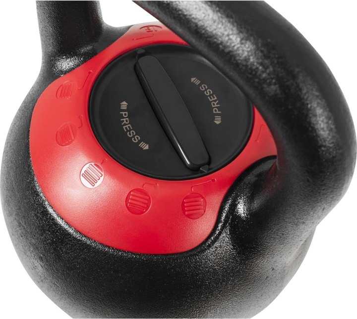 Actual product image Gorilla Sports Kettlebell adjustable (4 x 2 kg)