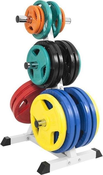 Actual product image Gorilla Sports Weight plate rack