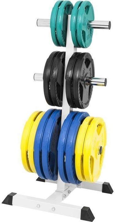Actual product image Gorilla Sports Weight plate rack