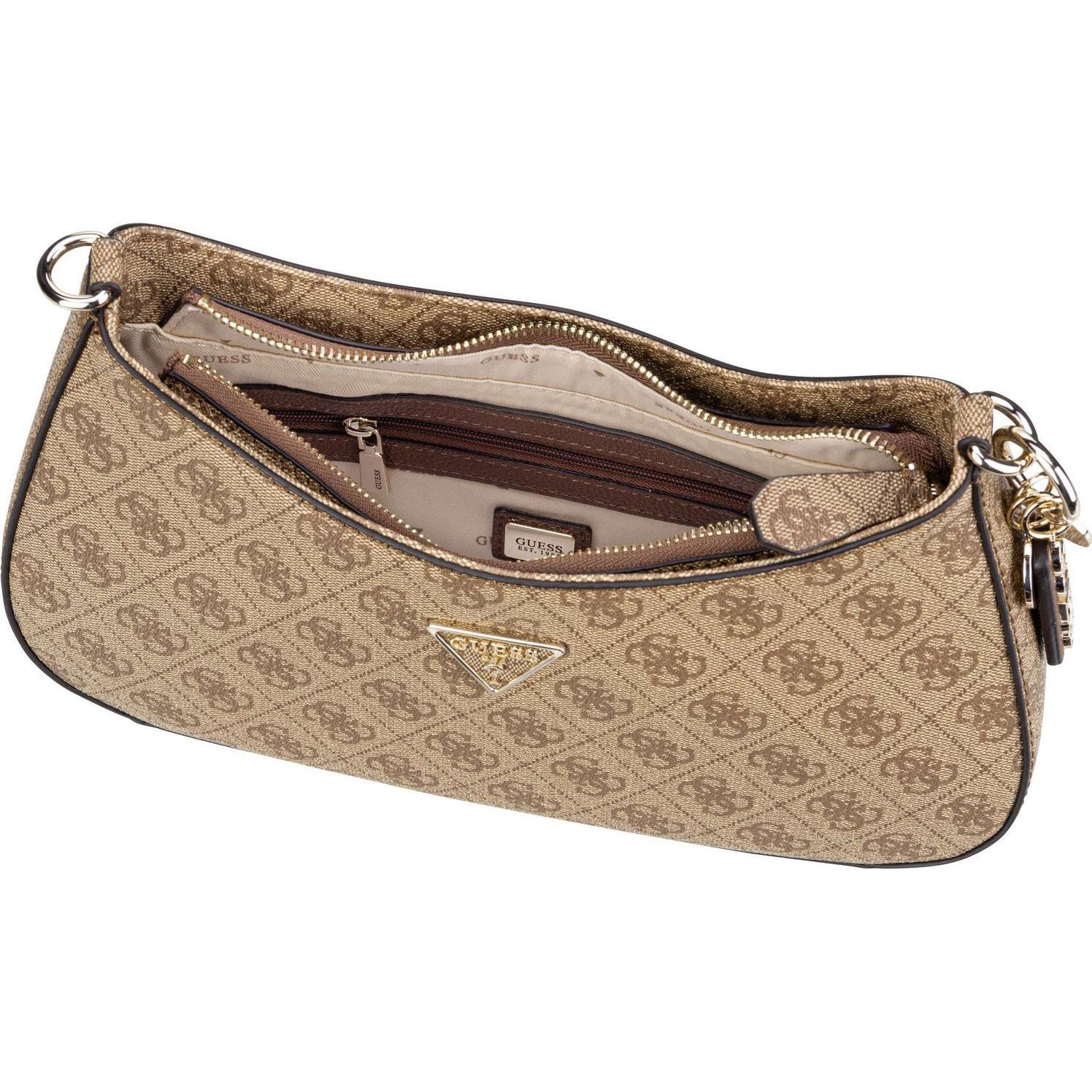 Thumbnail - Guess, Handtasche, Schultertasche Noelle Top Zip Shoulder Bag, Braun