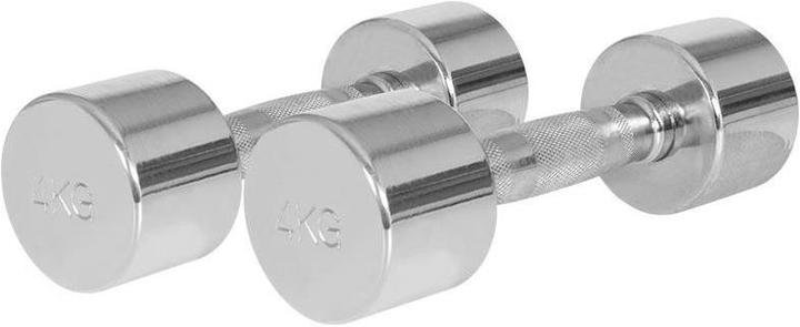 Produktbild Gorilla Sports Chrom Kurzhanteln (2 x 4 kg)