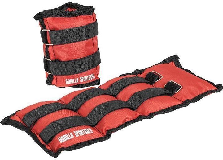 Gorilla Sports Gewichtsmanschetten (2 x 1.5 kg)