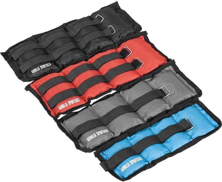 Produktbild Gorilla Sports Gewichtsmanschetten (2 x 1.5 kg)