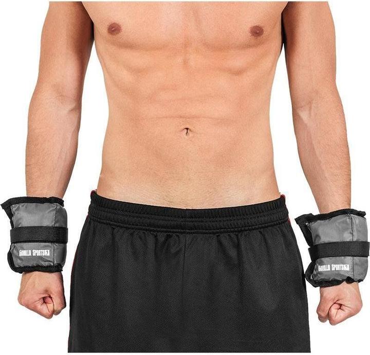 Actual product image Gorilla Sports Weight cuffs (2 x 1 kg)