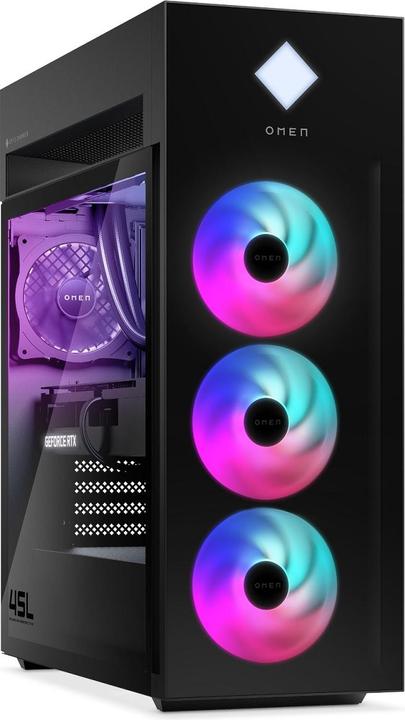Image du produit HP OMEN Des - Komplettsystem - Core Ultra 9 - RAM: 64 GB DDR5 - HDD: 4.000 GB (1000 Go, 64 Go, Intel Core Ultra 9 285)