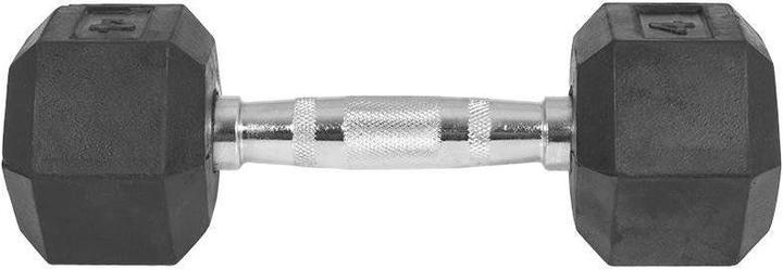 Image du produit Gorilla Sports Haltère Studio Hexagon en caoutchouc (1 x 4 kg)