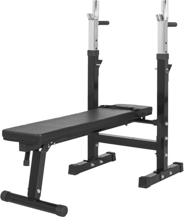 Actual product image Gorilla Sports Hantelbank mit Ablage und Hantelset