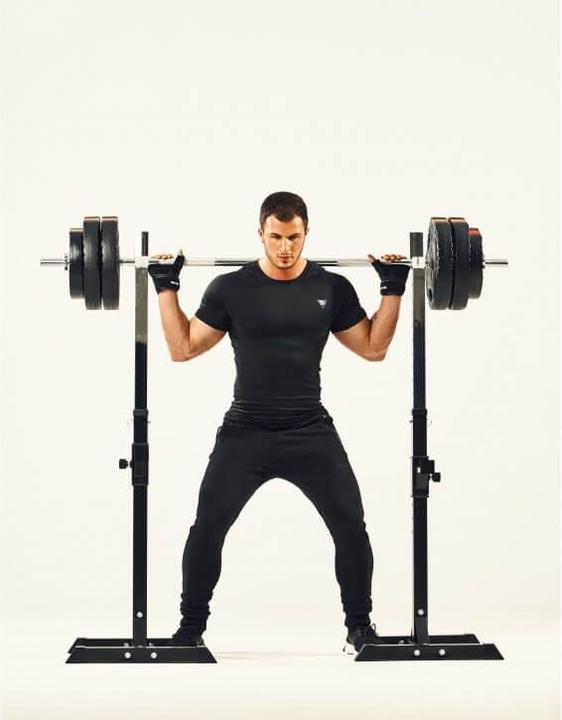 Actual product image Gorilla Sports Langhantelablage