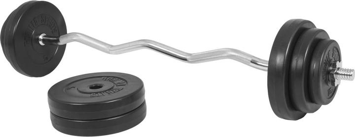 Gorilla Sports Ensemble d'haltères curl (4 x 5 kg)