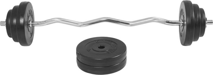 Image du produit Gorilla Sports Ensemble d'haltères curl (4 x 5 kg)