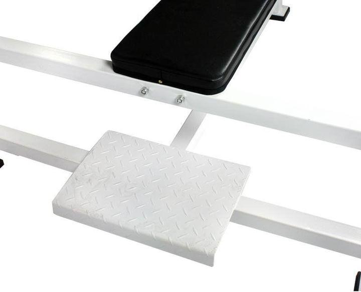Actual product image Gorilla Sports Weight bench with shelf