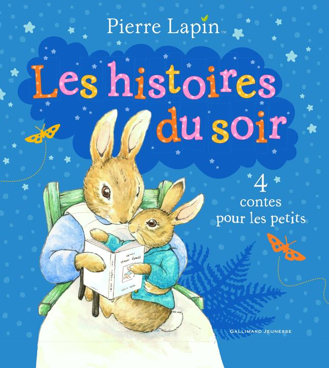 Actual product image Pierre Lapin : les histoires du soir : 4 contes pour les petits (French, Potter Beatrix, 2018)