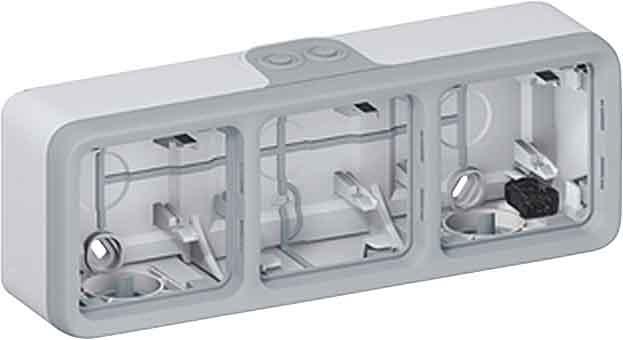 Actual product image Legrand FRAP housing 3-f waage. Gr 69680 FrAp Plexo IP55 69680