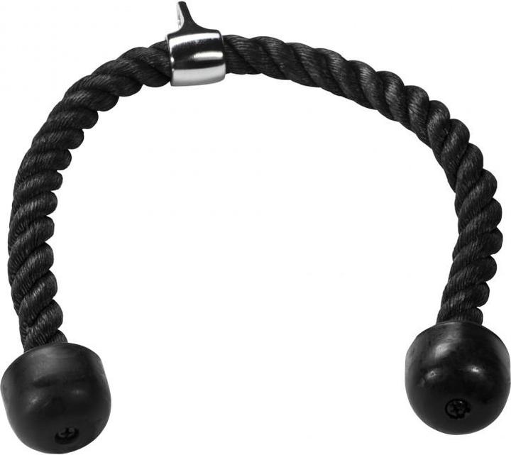 Gorilla Sports Corda per tricipiti in nylon / corda con giunto girevole