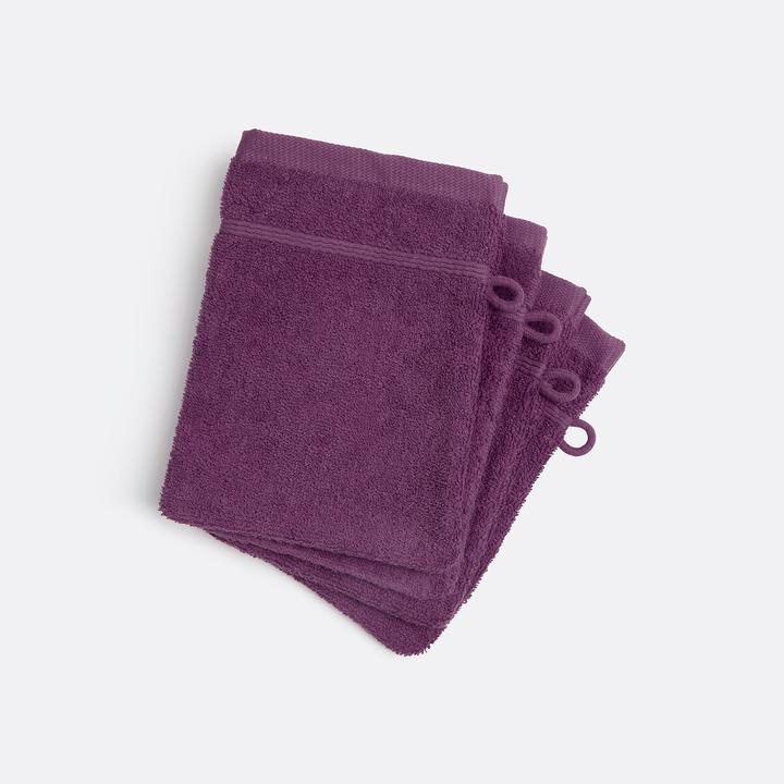 Produktbild La Redoute Interieurs Pack Waschlappen Zavara (15 x 21 cm)