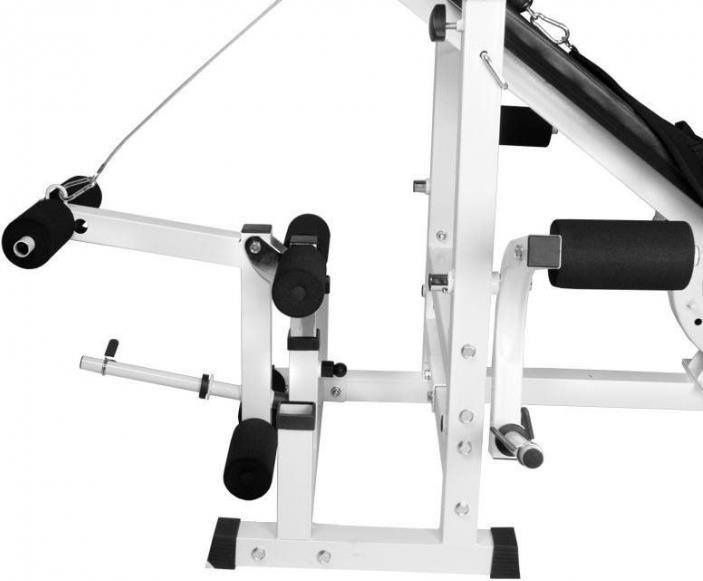 Image du produit Gorilla Sports Banc de musculation avec ensemble d'haltères