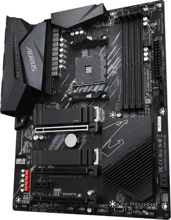 Actual product image Gigabyte B550 Aorus elite AX V2 (AM4, AMD B550, ATX)
