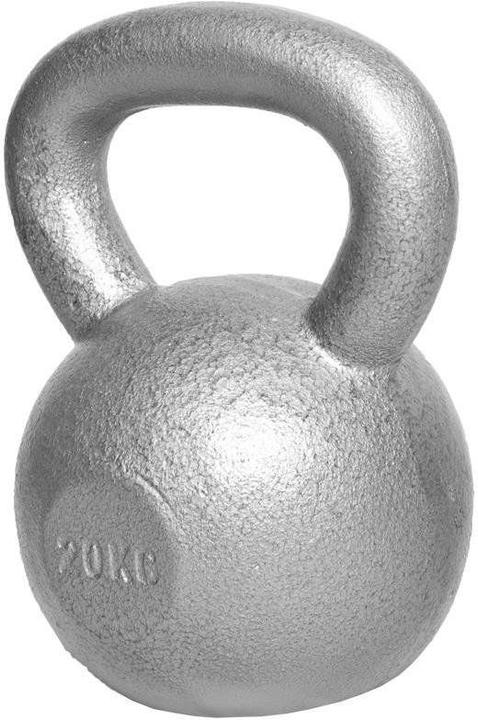 Actual product image Gorilla Sports Kettlebell cast iron (1 x 16 kg, 1 x 12 kg)